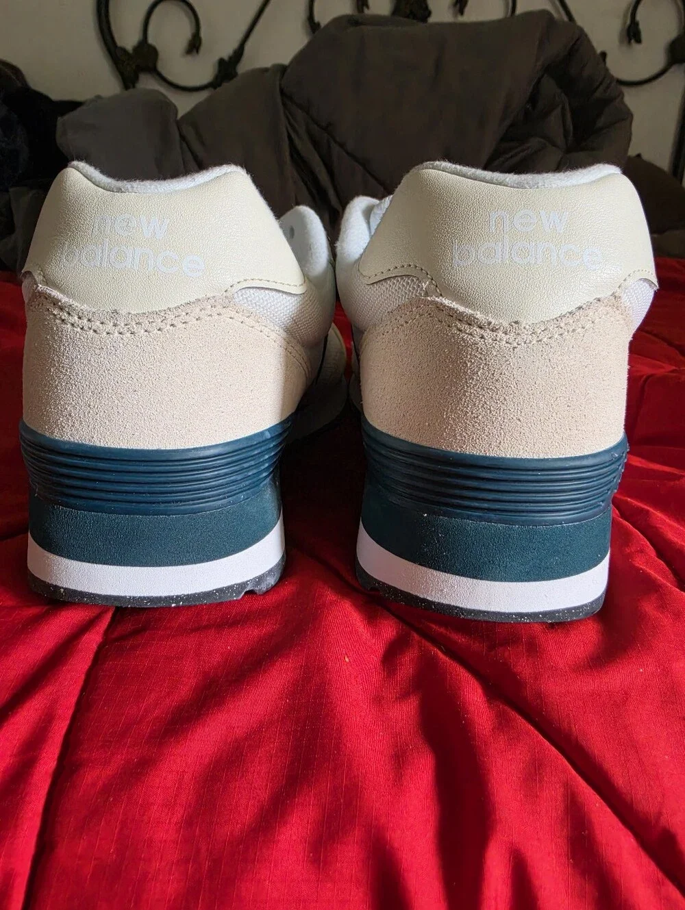 New Balance FIRE! NWOB! The 515 Sneakers in Sea Salt/Medusa Green. Sz 7.5 R2S! - Picture 9 of 12